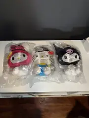 Hello Kitty Plush Set: Hello Kitty, Melody And Karoo