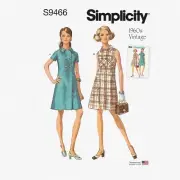 Retro Chic Dress Sewing Kit - Sizes 16-24, Multicolor (Code S9466)
