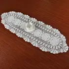 Table Runner Tablecloth Oval Dining table Cafe shop furniture Restaurant