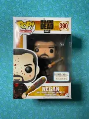 Funko Pop BLOODY NEGAN BAT - Barnes Noble - Walking Dead - US Seller