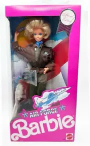1990 Air Force Barbie #9690 Mattel – Stars ‘n Stripes – New in Box, Rare