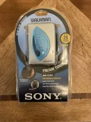 Sony Walkman WMFX193 Cassette Player Black/Blue (WM-FX193/LM2) READ DESCRIPTION