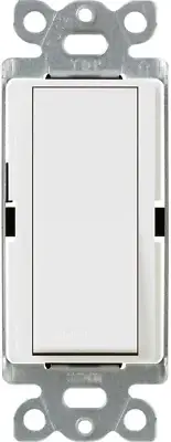 Claro On/Off Switch, 15-Amp/3-Way, CA-3PS-WH, White