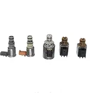 5pcs Transmission Solenoids Kit, Compatible with 4L60E/4L65E, Replacement for Chevrolet Astro, Avalanche, Blazer, Express, Ensures Proper Function