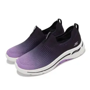 【SKECHERS】休閒鞋 Go Walk Arch Fit 女鞋 輕量 緩衝 足弓支撐 運動 健走鞋 單一價(896263-WNVLV)