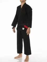 Jiujitsoul Jiu-Jitsu BJJ jiujitsu Gi Kimono Uniform Black Size A1