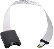 cablecc Micro-SD TF Memory Card Kit Male to SD Female Extension Soft Flat FPC Cable Extender 25cm