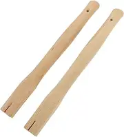 BUTIFULSIC 2pcs Replacement Handles for Garden Tools Ergonomic Hoe Handle with Comfortable Grip for Renewing Your Gardening Tools Durable and Easy to Use