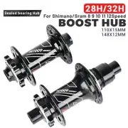 Boost MTB Bicycle Hub 6 Pawls 3 Tooth 15*110mm 12*148mm for Bike Hub 28 32H