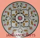 16" Marble Table Top Center Coffee Home Decor Inlay pietra dura antique w159