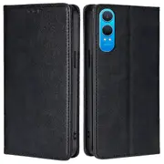 For OnePlus Nord CE4 Lite 5G / Oppo K12x 5G (China) Case PU Leather Calf Texture Phone Wallet Cover
