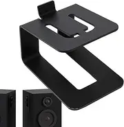 Sound Monitor Stand - Anti-Vibration Speaker Holder Set, Carbon Steel Audio Platforms Mounts | Desktop Speaker Isolation Base, Durable Acoustic Riser for Studio, Computer Desk, Gaming Setup