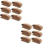 SEWACC 2sets Fastening Straps Durable Luggage Tie Belts with Adhesive Buckles for Secure Bundling for Camping Travel Outdoor Gear Assortment Random Color 6pcs*2
