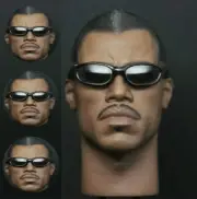 1/6 Male Head Sculpt Blade Warrior Celebrity Wesley Snipes For 12" Figure Body