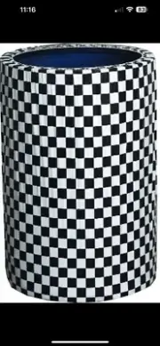 Fitted Kwik-Can Covers for 33 gal and 55 gal Drums - Bundle of 5 (checkered)