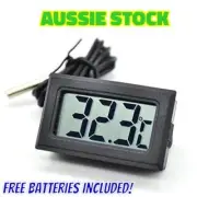 Digital Fridge Freezer Aquarium Fish Tank Thermometer Temperature LCD Gauge