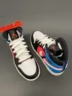 NIKE AIR JORDAN 1 MID GAME TIME GS [CV4891 001] BLACK WHITE BLUE ORBIT 4.5 Y