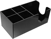 OFFSCH Elegant Coffee Bar Supplies Wooden Station Organizer Tea Bag Box Sugar Holder for Home Café Use