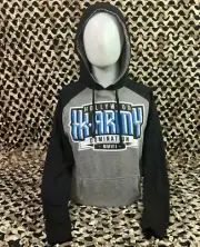 NEW HK Army Royal Pull Over Hooded Sweatshirt - Grey - Small