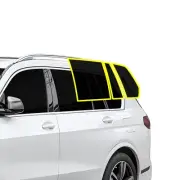 Precut Rear Windows Nano Ceramic Window Tint Film Kit Fits BMW X7 2019+ (for: BMW)