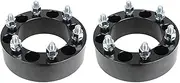 MAX COOL 2pcs 35mm 6x139.7 (5.5") M12x1.5 Hubcentric Wheel Spacers Suitable for Hilux Pajero Triton Ranger
