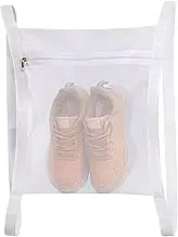 Sneaker Wash Dry Net Bag, 2Pcs Sneaker Mesh Bag, Large Mesh Bags,Laundry Bags Sturdy Drying Mesh Bags,Smooth Zipper Laundry Bags, Bag Sturdy Drying Mesh Bags