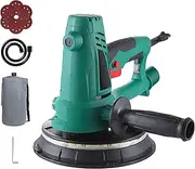 Drywall Sander, 750W Electric Sanding Machine with Led Light, 1500-2700RPM, with 6 Sandpapers, Vacuum Hose and Dust Bag, Electric Drywall Sander for Sanding and Polishing