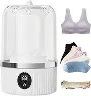 Gihioue Sock Washing Machine | Small Portable Washer,Cordless Lightweight Electric Automatic Device For Socks Kids Personal Hotel