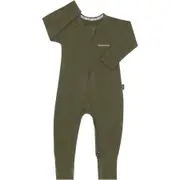 Bonds Baby Value Zip Wondersuit - Khaki