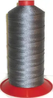 AMANN SERAFIL THREAD, GREY, 8, 500g POLYESTER SEWING THREAD, ART 0097, FREE P&P