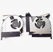 Fleshy Leaf New CPU+GPU Cooling Fan Replacement for Asus ROG Strix Scar GL704 GL704GM GL704GV GL704GW G715GV G715GW DFSCK22105182D DFSCK22115181C DC12V 1A FL2D FL2F 12V Fan