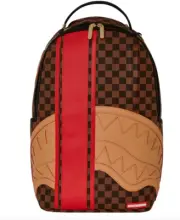 SPRAYGROUND HENNY VICTORY LAP BACKPACK BROWN/ SHARKSPORT GTO -B5991