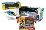 Corgi Classics set Batmobile 267, James Bond DB5 & Stingray - 3 collectibles