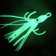 10pcs 2.5g/3g Luminous Octopus Fishing Lures Squid Hooks Baits 6cm/6.2cm Sea Ice