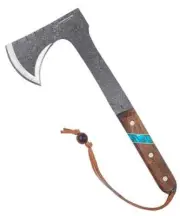 Condor Blue River Tomahawk Axe Bushcraft High Carbon Steel Blade Walnut Handle