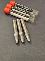 3pc ⅜" 5° Solid Carbide Tapered End Mill NYS Tool 2½" Center Cutting Machinist