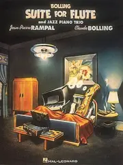 Claude Bolling Suite for Flute & Jazz Piano Trio No 1 Classical Sheet Music Book