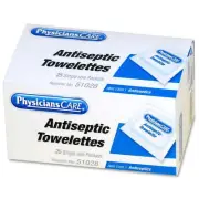 PhysiciansCare First Aid Antiseptic Towelettes, 51028 Refill, Single Use, 25 Ct
