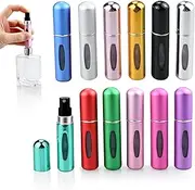 Pack of 12 5 ml Perfume Atomiser, Refillable, Perfume Filler Perfume Atomiser for Travel, Holiday, Camping, Business