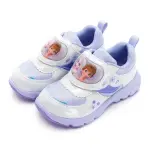 【MOONSTAR 月星】迪士尼冰雪奇緣中童運動鞋(白紫)