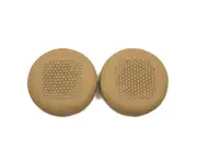 1 Pair Earpads Leather Ear Pads Earphone Cover Noise-insulation for DUET BT Bluetooth-compatible Headphone - Yellow