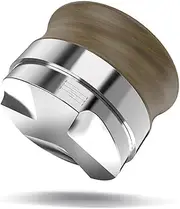 53mm Coffee Distributor, KYONANO Coffee Leveler Compatible with Breville 54mm Portafilter, Adjustable Depth- Professional Espresso Distributor, Coffee Accessories for Barista