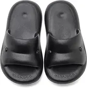 [Vunavueya] Girls' Bathing Shoes Boys Platform Flip Flops Kids Summer Slippers Beach Slippers Mules Shoes Black 28/29 EU, black, 28/29 EU