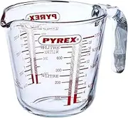 Synergy Trading Pyrex Pyrex Heat Resistant Glass Container Measuring Cup Measure Jug Measuring Cup Oven Microwave Safe 16.9 fl oz (500 ml)
