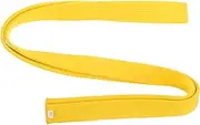 [YARNOW] Taekwondo Belt Taekwondo Uniform Taekwondo Kick ing Practice Pad Belt Organizer Martial Arts Belt Karate Belt Holder Display Martial Art Belt Art Waist Belt Judo Cotton Yellow
