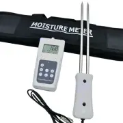 Forage Grass Hay Moisture Meter For Alfalfa Pasture Straw Data Storage Function