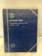 Whitman US Lincoln Cents Collection Vol 1 1909 - 1940 Folder 9004