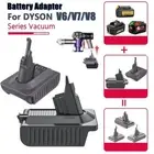 Battery Adapter Converter For Makita Milwaukee DeWalt 18V To For Dyson V8 V7 V6