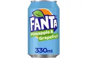 Fanta Pineapple & Grapefruit Soft Drink Can 330ml