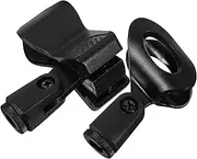 LRXIYODE 2Pcs Microphone Clip Holder Mic Stand Clip for Various Microphones Includes Egg Clip for Music Secure Spring Design for Performances